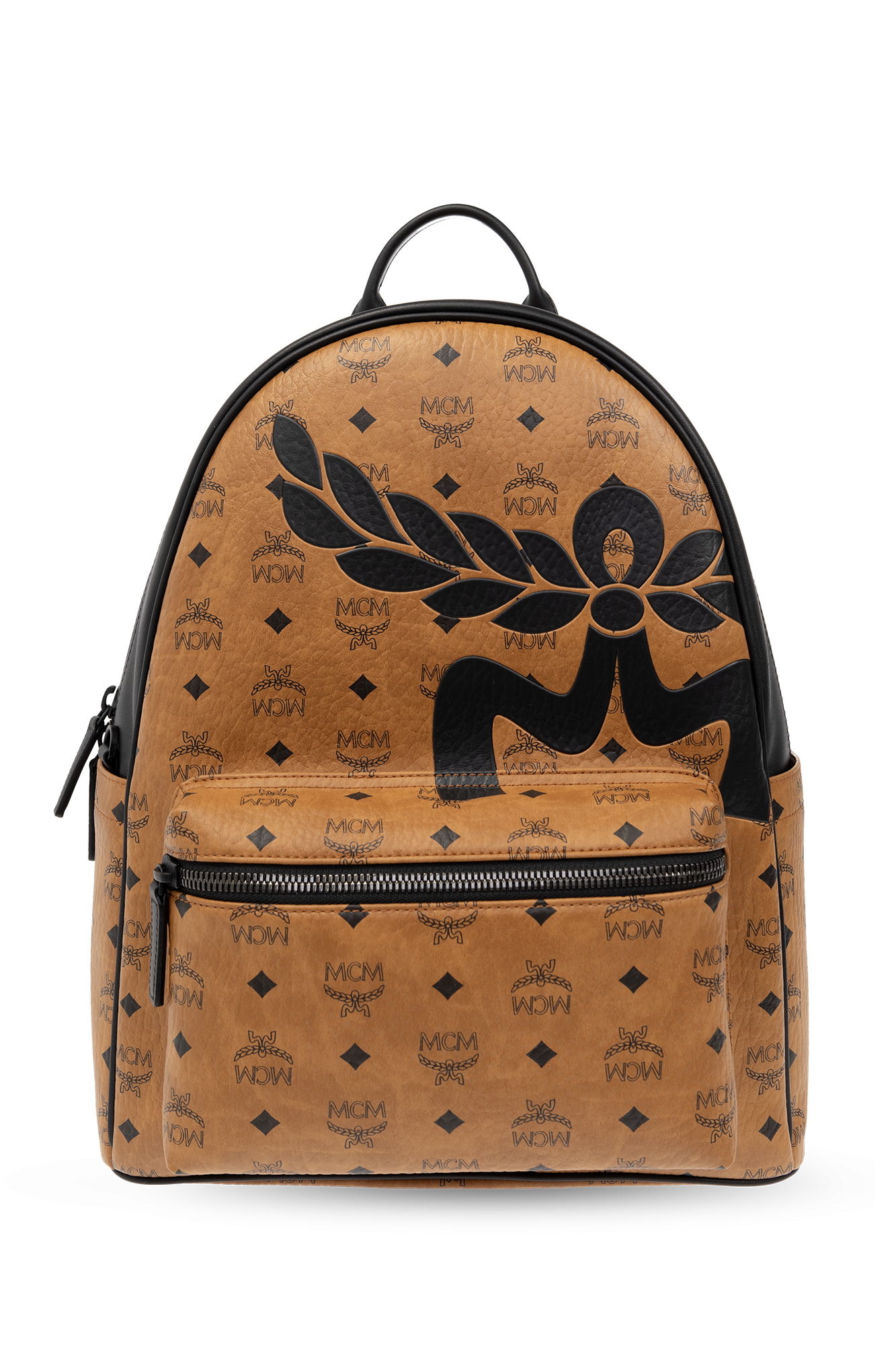 Mcm stark monogram discount backpack